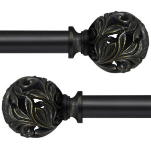 Curtain Rod Sets for Home Decor Brackets Wall Mounted Modern Curtain Rod