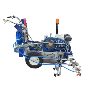 High Efficiency Automatic Striper Cold Liquid Spray Painting Road Hand Push Type Road Traffic Line Cold Paint Spray