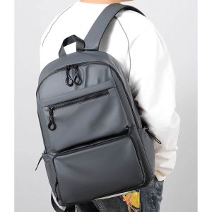 Wholesale Pu Waterproof Laptop Bags Backpack With Usb for Mens Oxford Trolley Business Laptop Backpack