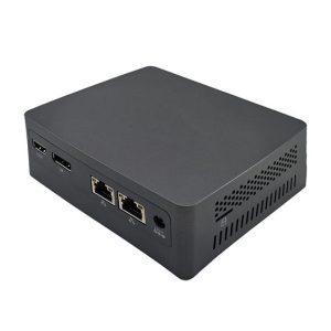 Ultra-Silent Mini Office PC DDR5 8GB Memory Dual 4 USB Embedded Computer Featuring Speed Control 128GB M.2 Stock Availability