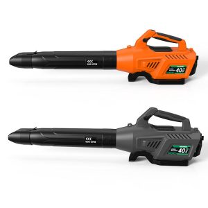Eco-Friendly 56 Volt Battery Powered Leaf Blower with 7.5Ah Battery and Charger 600 CFM 150 MPH 6-Speed 500m3/h Leaf Blower