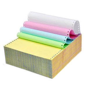 Factory Direct Copy Paper Self-replicating 9.5*11 "Cb Cfb Cf A4 80gsm 3-layer Carbon-free 2-layer Paper