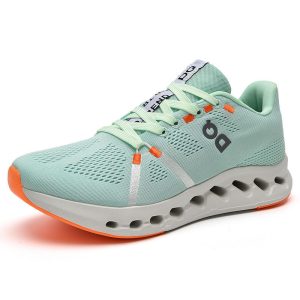 Men's Jogging Shoes Track and Field Off-road Fabric air Mesh Sports Low Cut Lace up Sports Breathable