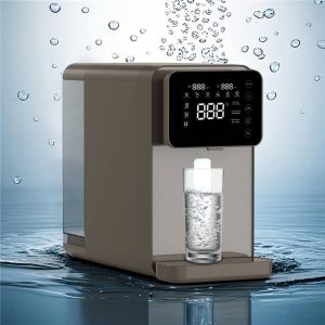 2025 New Smart Countertop RO Water Dispenser Machine Electric Hydrogen Household Purifier Reverse Osmosis with Plastic Housing