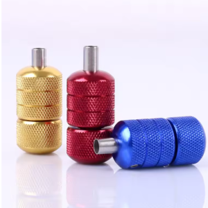 25mm Alloy Tattoo Grip Tube for Professional Tattoo Machine Gun silicone Cartridge Grip Part Handle Tattoo & Body Art Supply