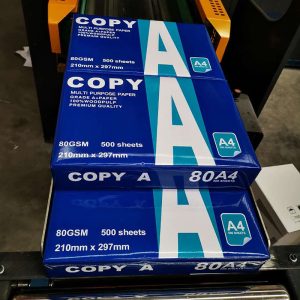 DOUBLE A A4 COPY PAPER 80GSM/75GSM/70GSM
